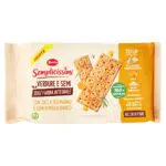Semplicissimi Doria Crackers Zucca e Rosmarino e Semi di Miglio Bianco