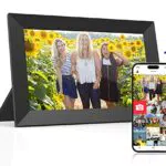 SGIN Cornice Digitale, 16 GB di Memoria, nero