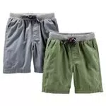 Simple Joys by Carter's Pantaloncini Bambini e Ragazzi, Pacco da 2