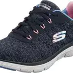 Skechers Flex Appeal 4.0, Scarpe da Ginnastica da Donna, Marina Militare