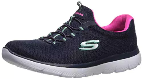 Skechers Summits, Scarpe da ginnastica Donna, Blu, Larga
