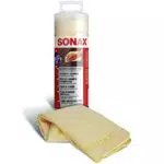 SONAX Pelle di Daino Sintetica Panno per la Cura dell'Auto: Potere Assorbente