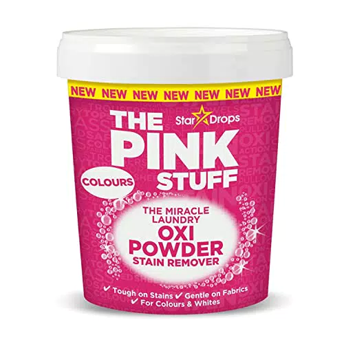 Stardrops The Pink Stuff Miracle Laundry Oxi - Smacchiatore in polvere per colori da 1 kg