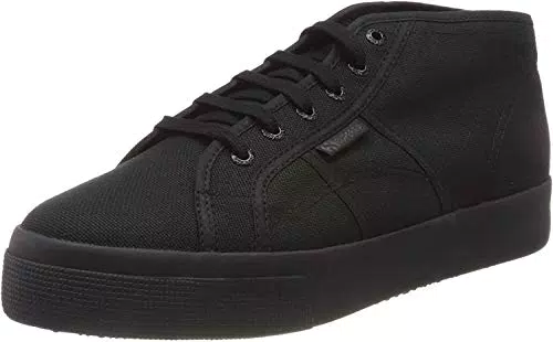 SUPERGA 2578 COTU, Sneaker, Unisex - Adulto, Nero, 39 1/2 EU