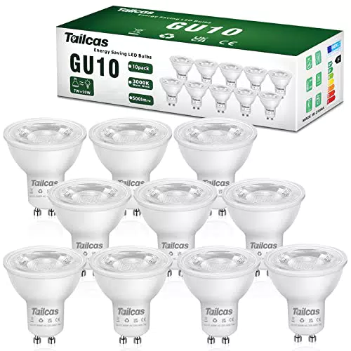 Tailcas Lampadine LED GU10 7W