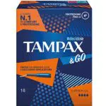TAMPAX&GO SUPER PLUS, Confezione da 18 Tamponi