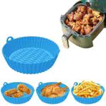 Teglie per Friggitrice Ad Aria in Silicone Riutilizzabile