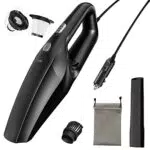 TEMOLA Aspirapolvere Auto, 12V Aspiratore Auto Ad Alta Potenza Per Auto Con Cavo Di Alimentazione Da 16 Piedi