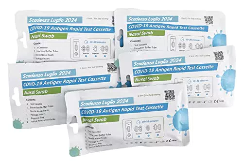 Test ExactSign per Covid-19 Confezionato Singolarmente, 5 test