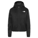 The North Face - Giacca Lifestyle Shell da Donna - Giacca Antivento Leggera con Cappuccio Impermeabile Nero