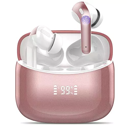 Tiksounds Cuffie Bluetooth, Auricolari Bluetooth 5.1 Senza Fili con microfono