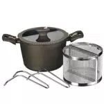 Tognana Diamantea Set pastaiola multifunzione, Alluminio