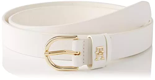 Tommy Hilfiger cintura da donna, altezza 2.5 cm, Feather White
