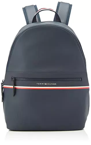 Tommy Hilfiger Zaini Th Stripe, Uomo, Blu Spaziale.