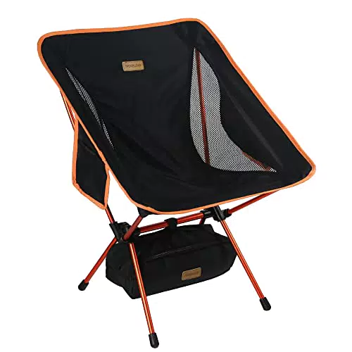 TREKOLOGY YIZI GO Sedia Portatile da Campeggio con Altezza Regolabile - Sedie pieghevoli
