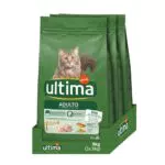 Ultima Cibo per Gatti Adulti con Pollo - 3 x 3kg: Total 9kg