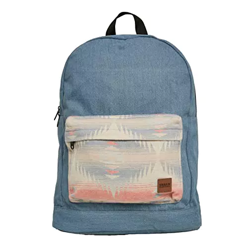 Urban Classics Inka Zaino Denim Blu/Multicolore Taglia unica