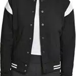 Urban Classics Ladies Inset College Sweat Jacket Felpa