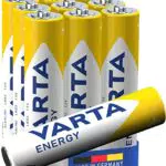 Varta 4103  Pack di 10 batterie alcaline AAA, colore: blu