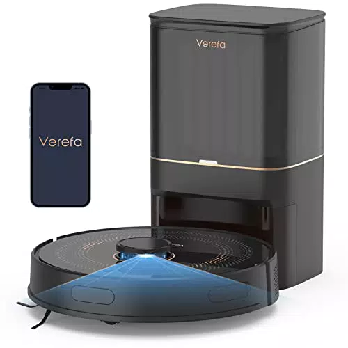 Verefa L11 Pro Robot Aspirapolvere con sistema di Svuotamento Automatico