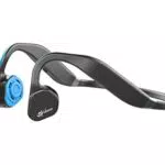 VIDONN Cuffie audio Bluetooth a conduzione ossea con microfono per attività sportiva