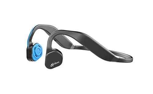 VIDONN Cuffie audio Bluetooth a conduzione ossea con microfono per attività sportiva