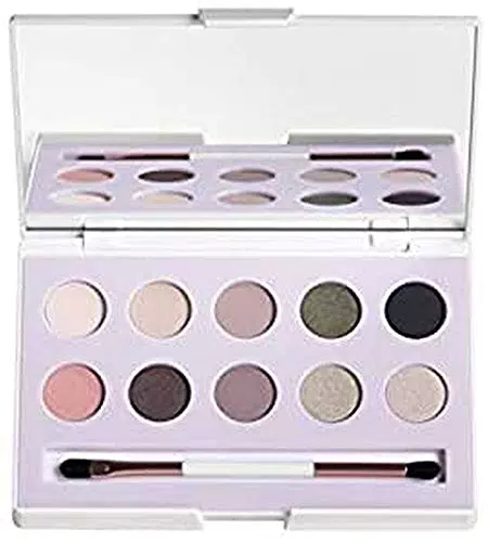 Wakeup Cosmetics - Earth&Sky Eyeshadow Palette, Palette di Ombretti Composta da 10 Tonalità Multi-Finish