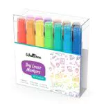 WallDeca Pennarelli Lavabili a Punta Grossa per Bambini, Confezione da 13 colori assortiti
