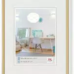 walther design KV015G Portafoto in plastica New Lifestyle, 10x15 cm, oro