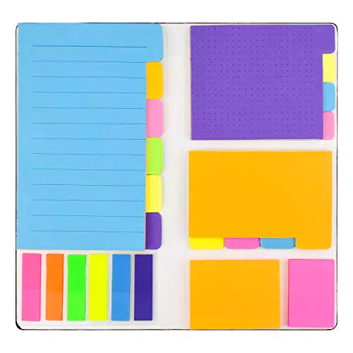 Wandefol post it Autoadesivi colorati 386 Fogli