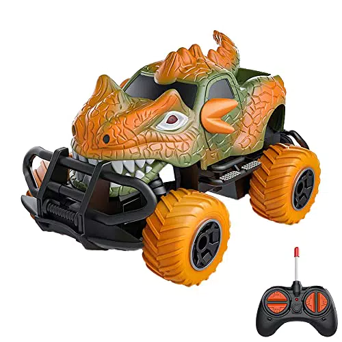 XEERUN Giocattolo per auto con dinosauro, per bambini