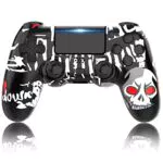 YUYIU Aggiornamento Wireless Controller per Ps4 Remote Plays-tation 4/Slim/Pro/PC