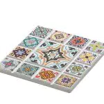 Zassenhaus Sottobicchieri con design orientale con fondo in sughero antiscivolo