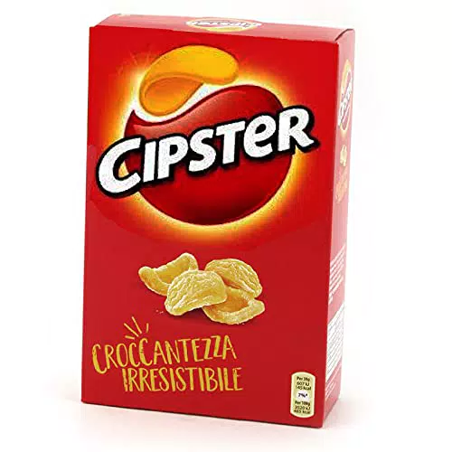 15 ASTUCCI PATATINE CIPSTER ORIGINAL BUSTA DA 65g CROCCANTI PATATINE