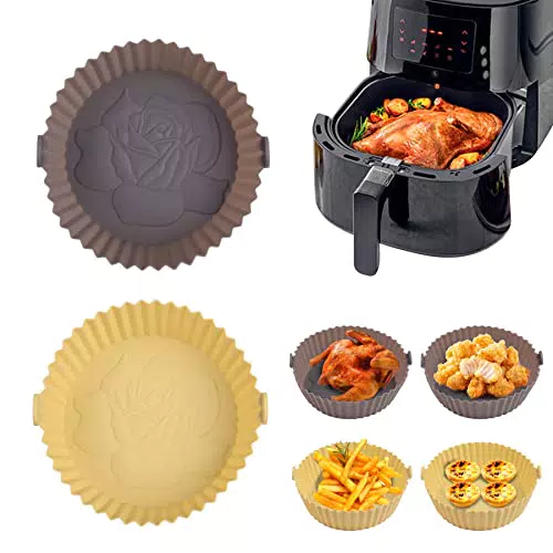 2 Pezzo Cestino per Friggitrice ad Aria in Silicone