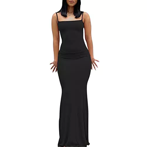 ABINGOO Donna Vestito Lungo aderente