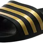 adidas Adilette Aqua, Ciabattine Unisex - Adulto, Core Black/Gold Met./Core Black