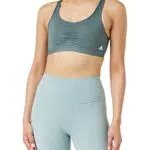 adidas Core Essentials Reggiseno Sportivo Bluoxi 8C