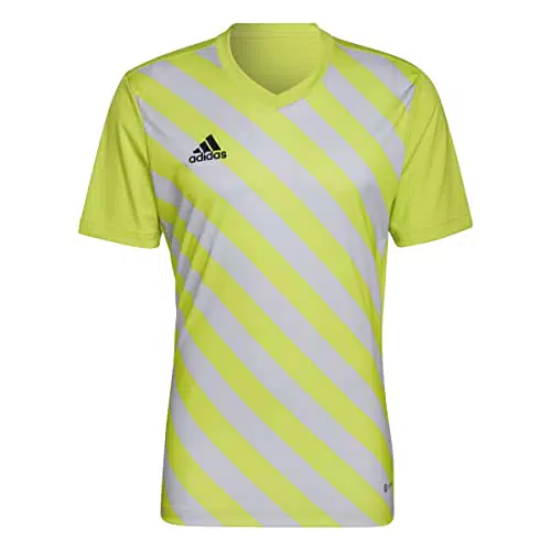 adidas Ent22 GFX JSY Maglia a Maniche Corte, Tmssye/Tmlggr
