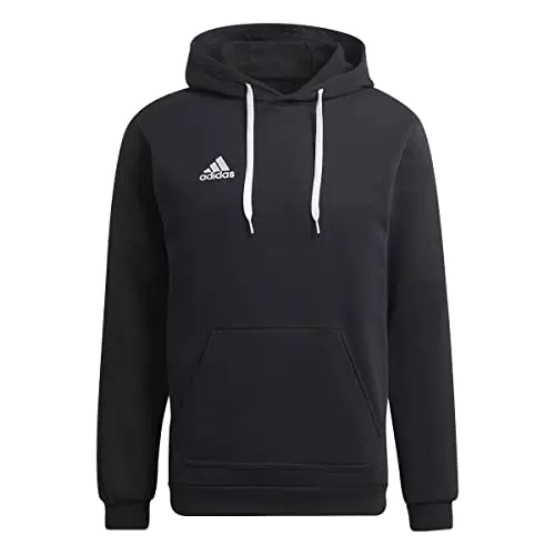 adidas ENTRADA 22 Sweat, Felpa con Cappuccio Uomo, Nero, 2XL