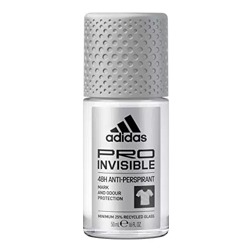 Adidas, PRO Invisible Deodorante Roll-on Anti-traspirante Uomo