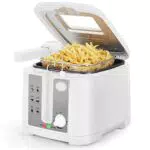Aigostar Indra 30HEX - Friggitrice 1650Watts, Capacità 2