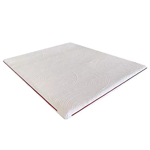 Aladino, Topper Memory Foam 9 Zone differenziate, Altezza 5 cm