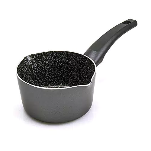 ALLUFLON Tradizione Italia Casseruola, Alluminio, Nero