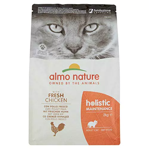 almo nature Holistic Pollo e Riso Secco Gatto kg. 2-Mangimi Secchi per Gatti