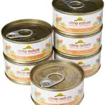 Almo Nature Mega Pack - Tonno e Gamberetti, 6 lattine x 70g