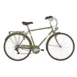 Alpina Bike Bicicletta CONDOR uomo, 28 e telaio in acciaio 54 cm Verde Militare