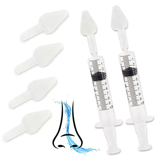 A&M Italia Set Irrigatore Nasale Bambini - 2 Siringhe + 4 Ugelli