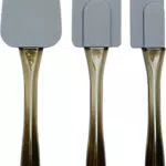 Amazon Basics - Spatole in silicone, set da 3 pezzi