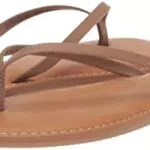 Amazon Essentials Sandali Infradito Donna, Marrone Scuro, 40
